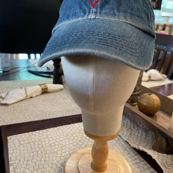 Vintage Guess Blue SnapBack Hat Accessories 90’s main image 8